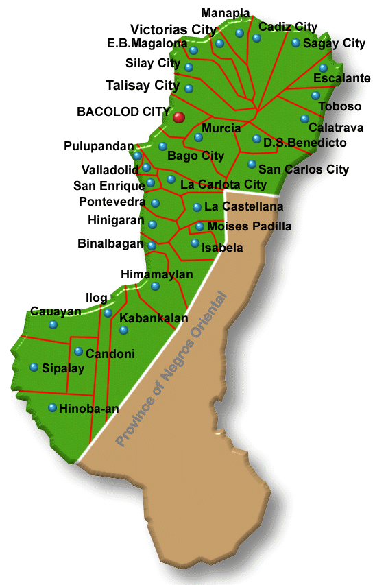 Negros Map